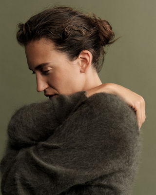 Caitlin Jumper in Olive.